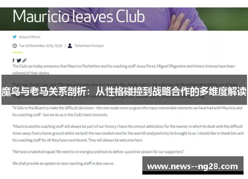 魔鸟与老马关系剖析：从性格碰撞到战略合作的多维度解读